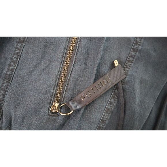 MAC Jeans Women's Sz 36/OL Blue Future Worker Casual Loose Fit Stretch Pants - Picture 10 of 11